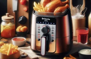 Fritadeira Air Fryer Britânia 5,5L 1500W BFR50 Redstone