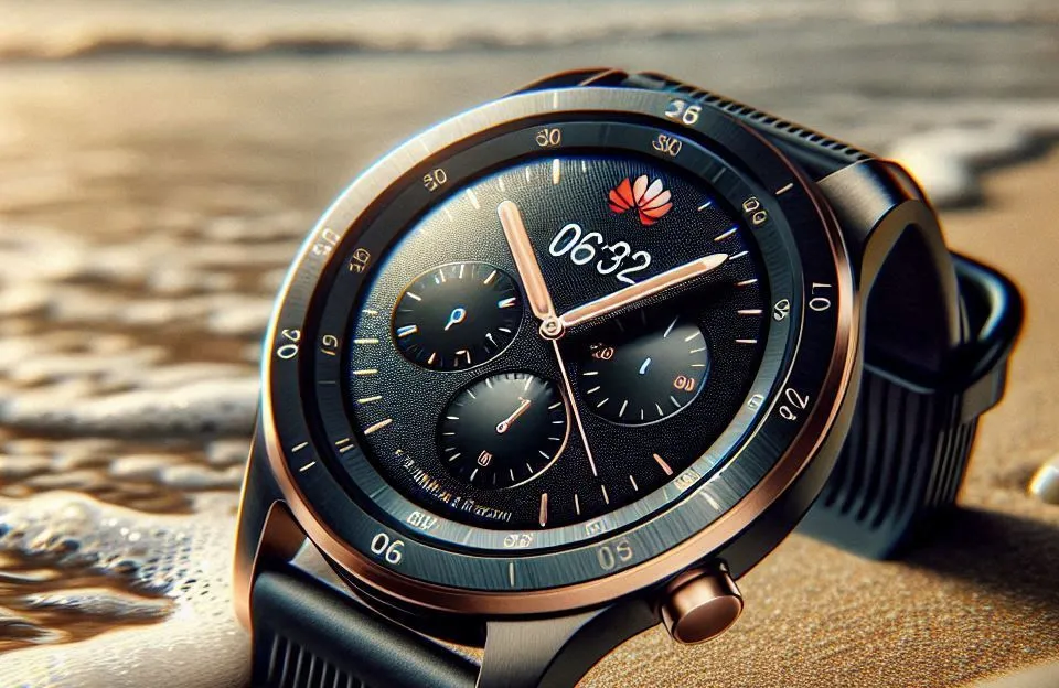 SmartWatch HUAWEI GT 5 46mm com Tela AMOLED e GPS
