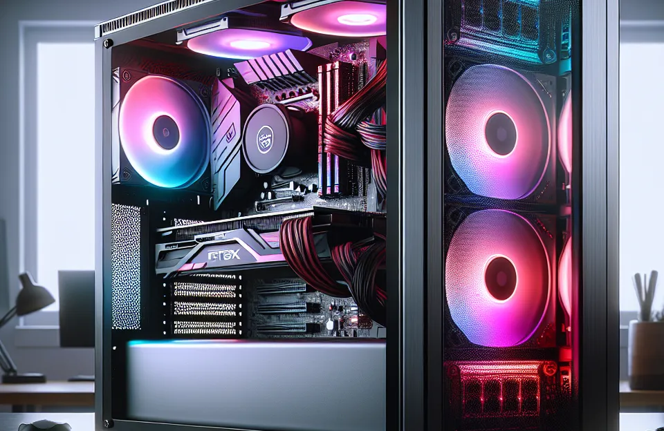Monte seu PC: Intel i5-8400, RTX 2060 Super, 16GB, SSD 480GB