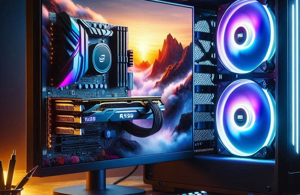 Monte seu PC: Intel i5-8500, RX 550, 8GB, 240GB SSD
