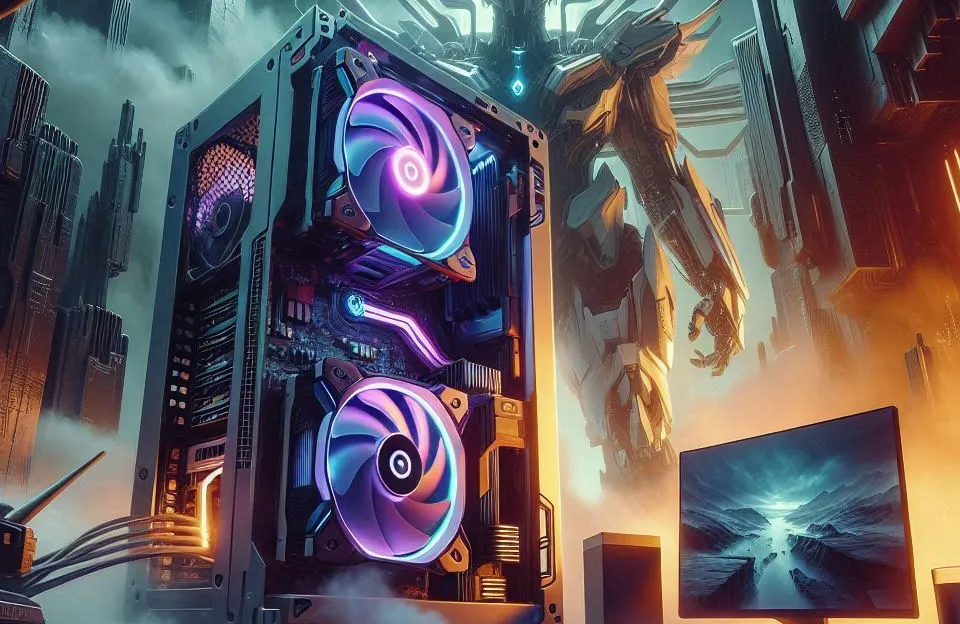 Monte seu PC: Intel i5-14400F, RTX 4060, 16GB, 512GB SSD
