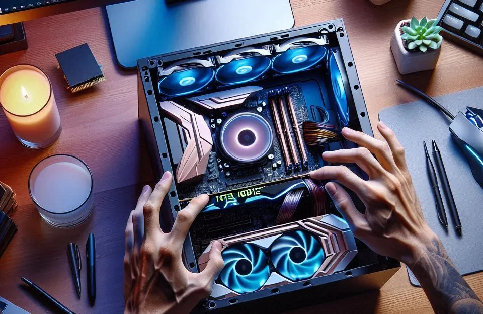 Monte seu PC: Intel i3-10100F, GTX 1650, 8GB, 240GB SSD