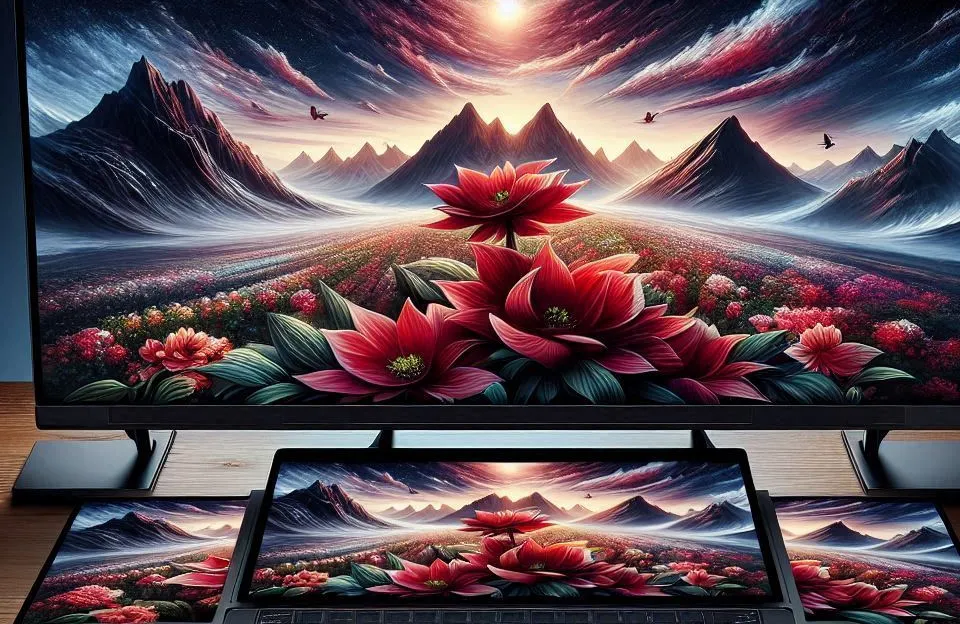 Extensor de Tela de Laptop 14” IPS FHD 1080P com Tela Tripla