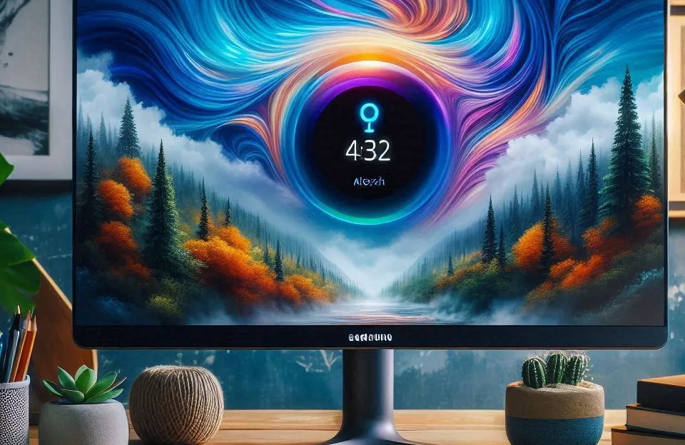 Smart Monitor Samsung M8 32" UHD com Alexa e Tizen