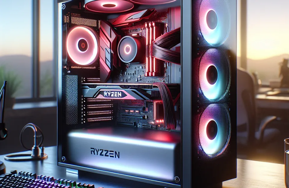 Monte seu PC: Ryzen 7 5700G, GTX 1650, 8GB, 240GB SSD