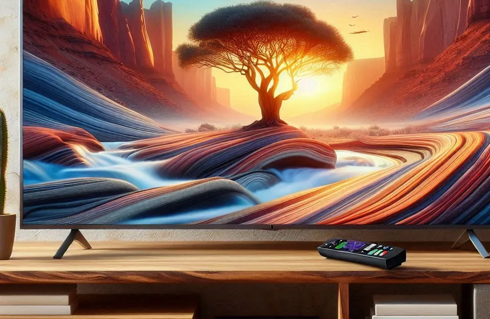 Multi Roku TV 32" Smart com imagem HD e conectividade avançada