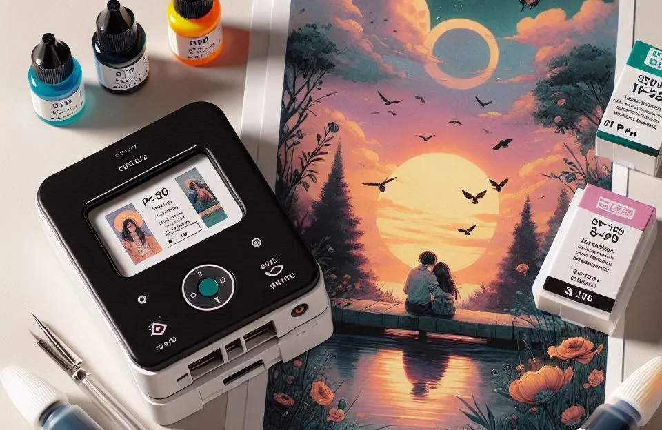 Conjunto de Tinta e Papel KP-108IN para Impressoras SELPHY