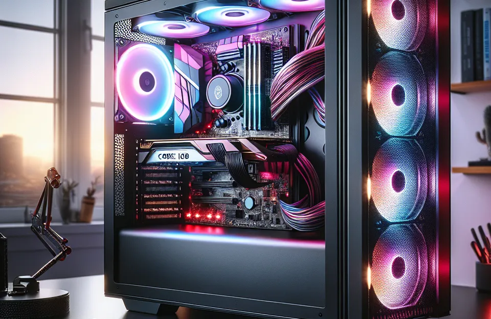 Monte seu PC: i5-12400F, RX 6600, 16GB, 480GB SSD