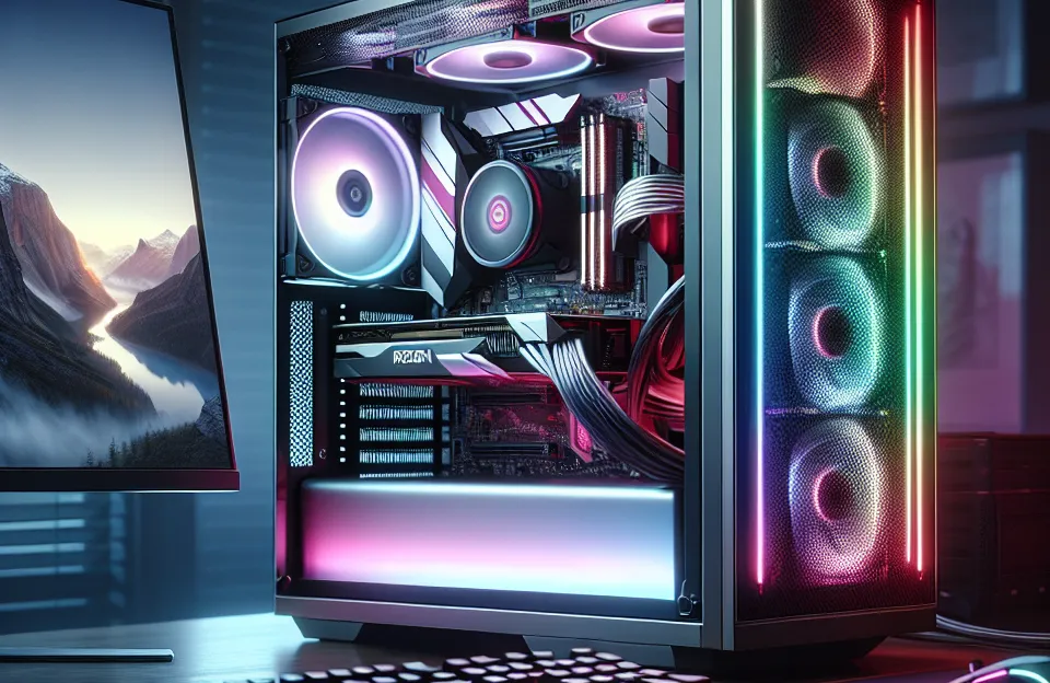 Monte seu PC: Ryzen 7 5800X, RX 6600, 16GB, SSD 480GB