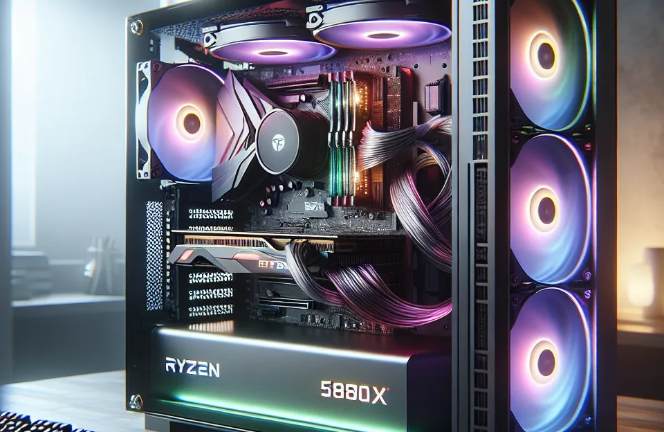 Monte seu PC: Ryzen 7 5800X, RTX 4060, 16GB, 1TB SSD