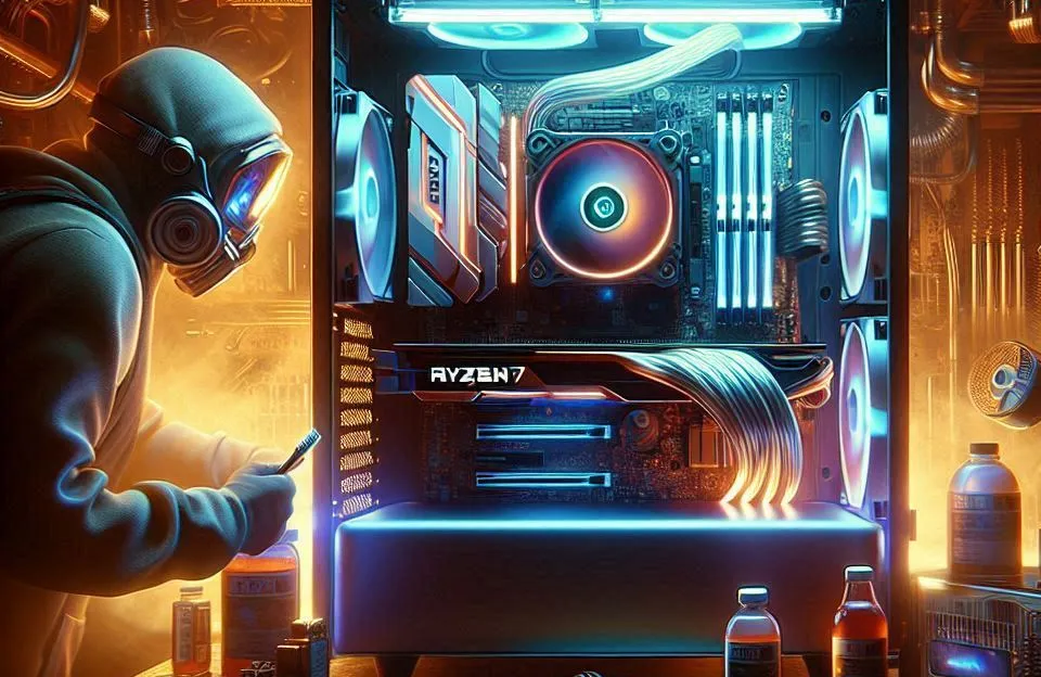 Monte seu PC: Ryzen 7 7700X, RX 7600, 16GB, 512GB SSD