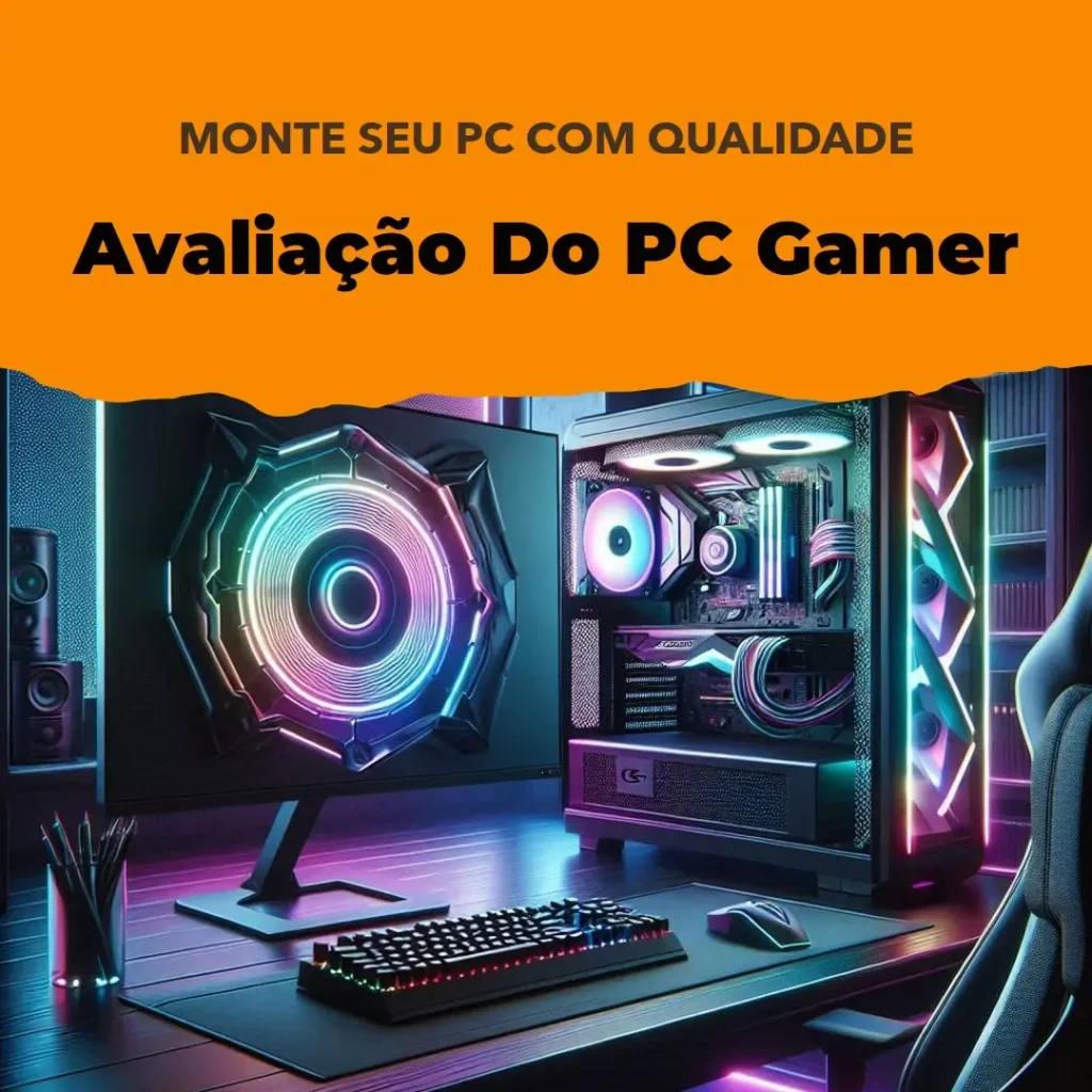 Monte seu PC: i5-10400F, RTX 4060, 16GB, 512GB SSD