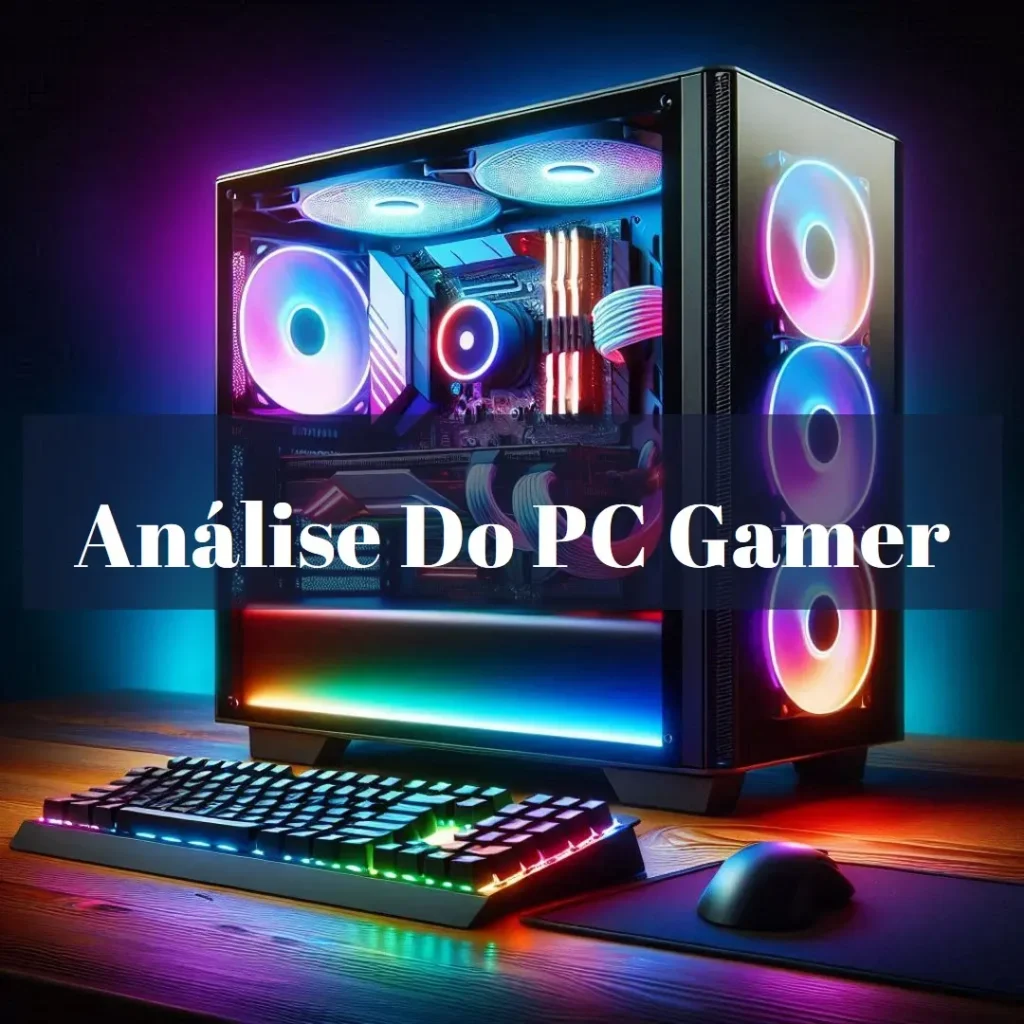 Monte seu PC: Intel i5-10400, RTX 4060, 16GB, 512GB SSD