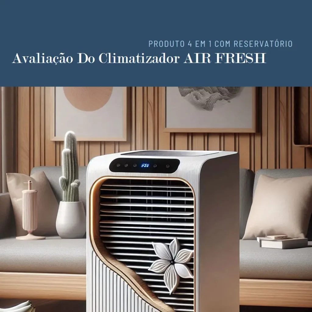 WAP Climatizador de Ar AIR FRESH 4 em 1 com Reservatório