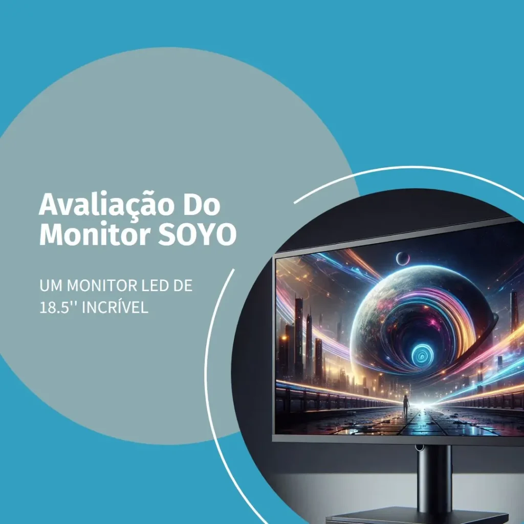 Monitor LED SOYO 18.5'' Wid. VGA/HDMI 80Hz