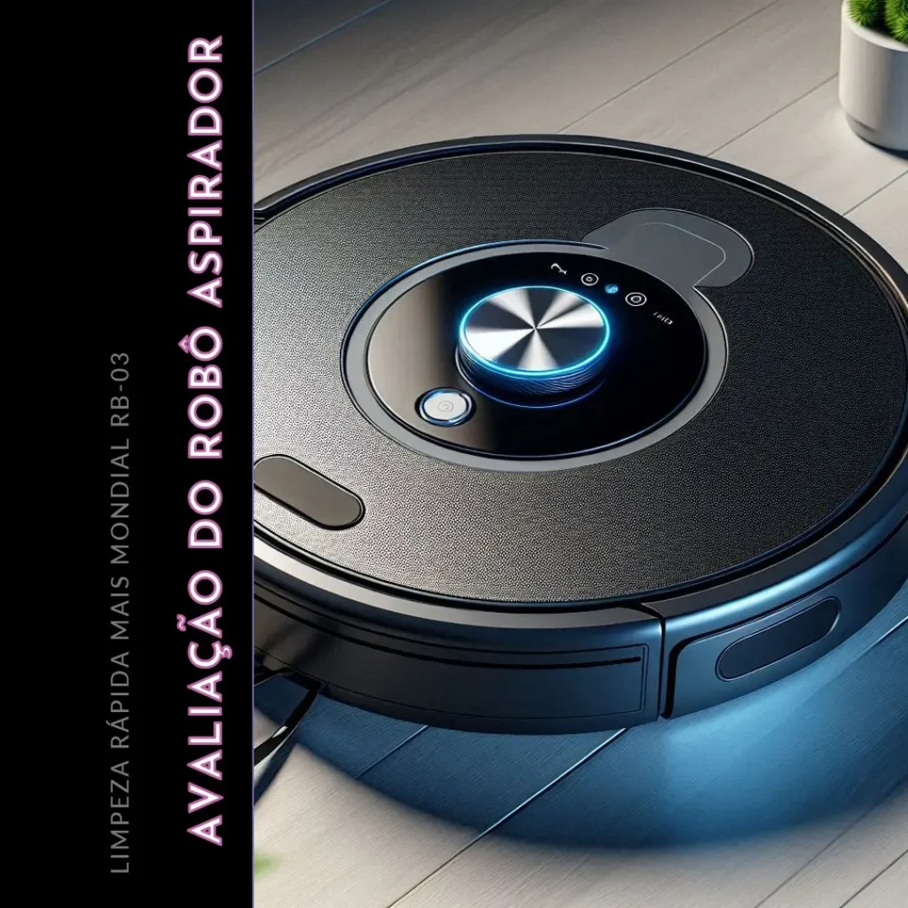 Robô Aspirador de Pó Fast Clean Plus Mondial RB-03