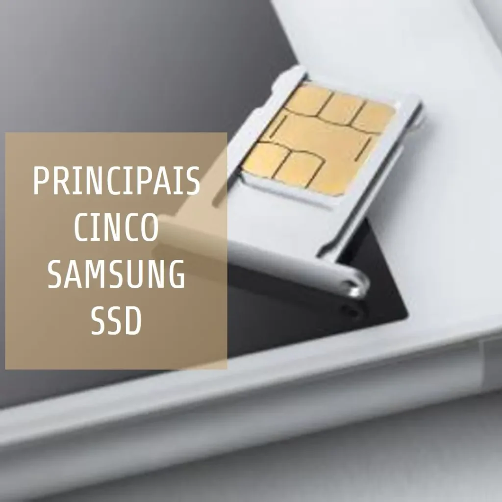 Principais Cinco Samsung SSD 960 EVO 250gb