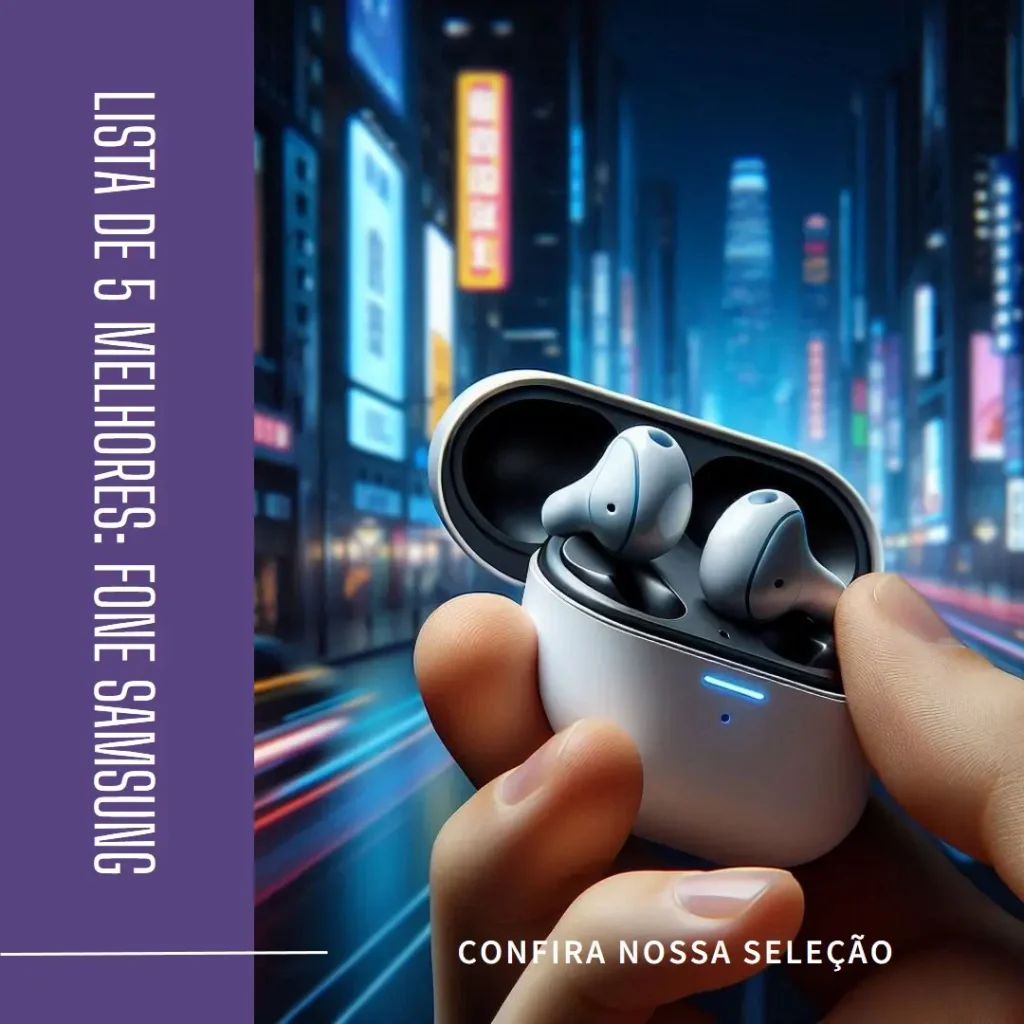 Lista de 5 Melhores: fone Samsung Galaxy buds