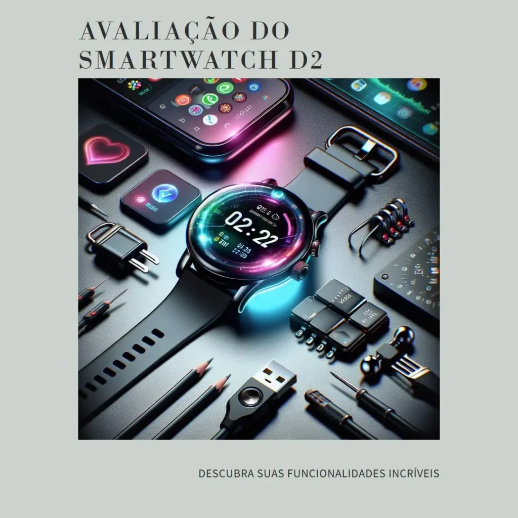 Smartwatch Huawei D2 Tela AMOLED 1.82" 48mm