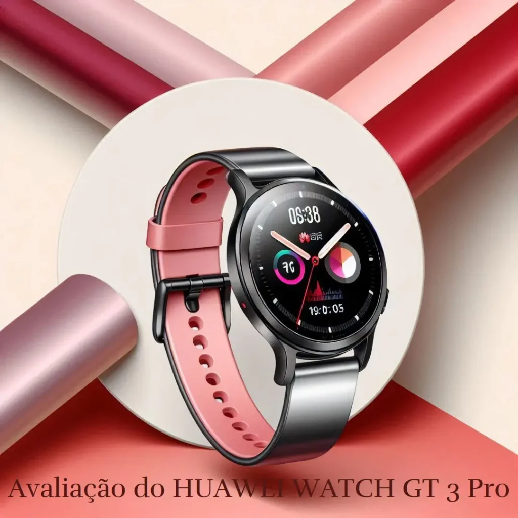 Smartwatch HUAWEI WATCH GT 3 Pro com ECG e 100 Modos de Treino