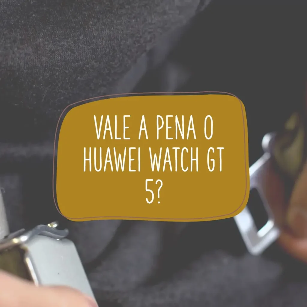 Smartwatch HUAWEI WATCH GT 5 41mm: Vale a Pena?