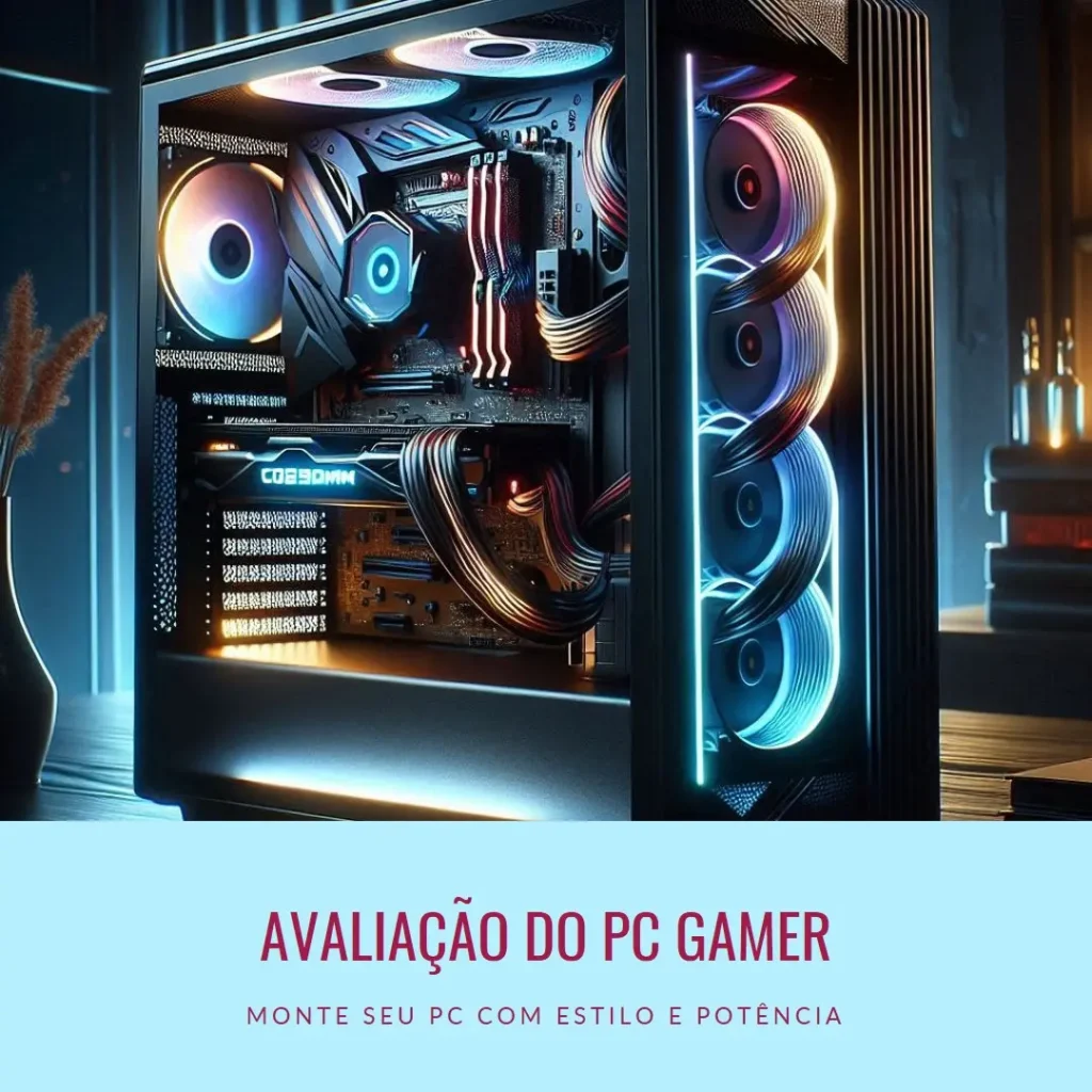 Monte seu PC: Intel i5-8500, RX 550, 8GB, 240GB SSD