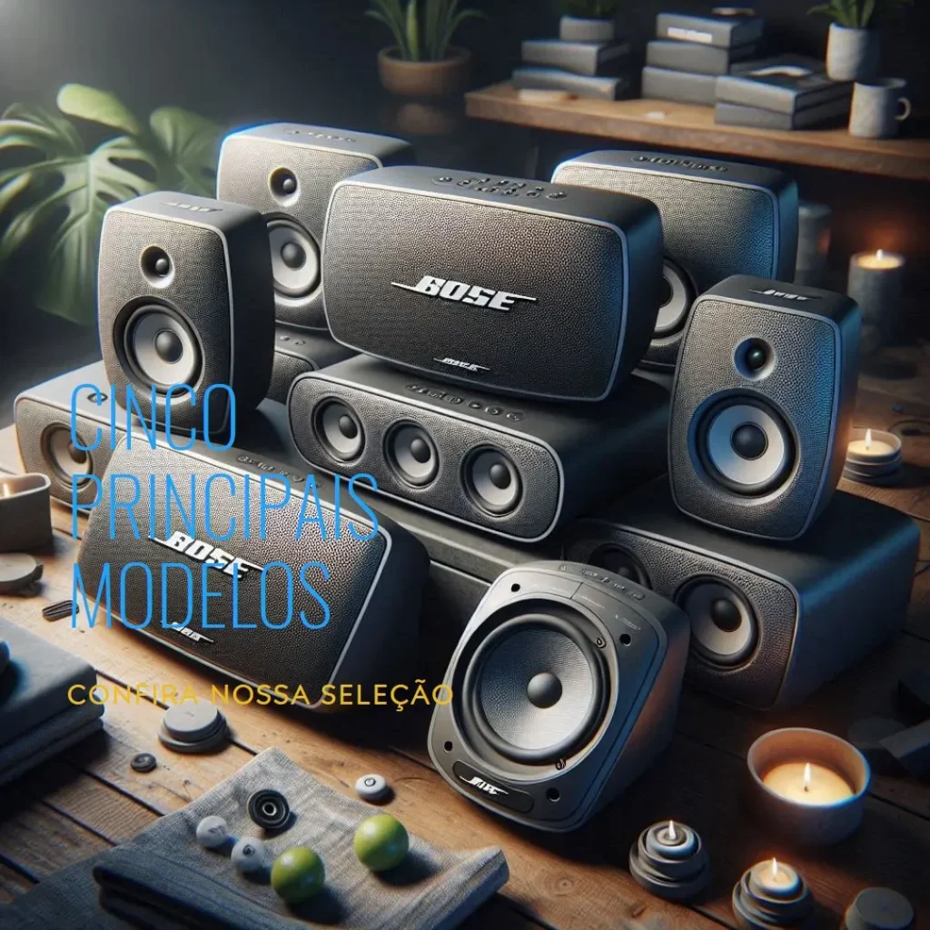 Cinco Principais Modelos de Caixa de som Bose soundlink 2