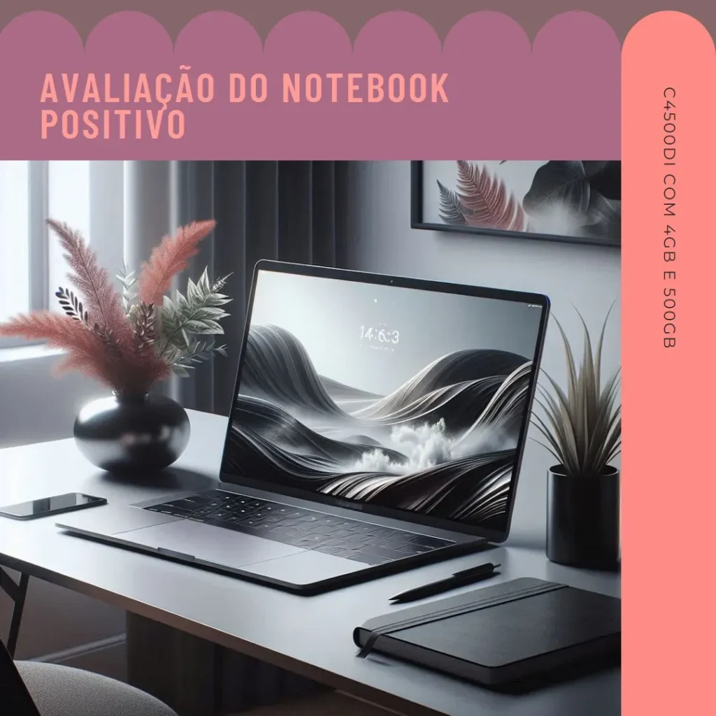 Notebook Positivo Motion C4500Di 4GB 500GB Tela 14.1” HD Linux