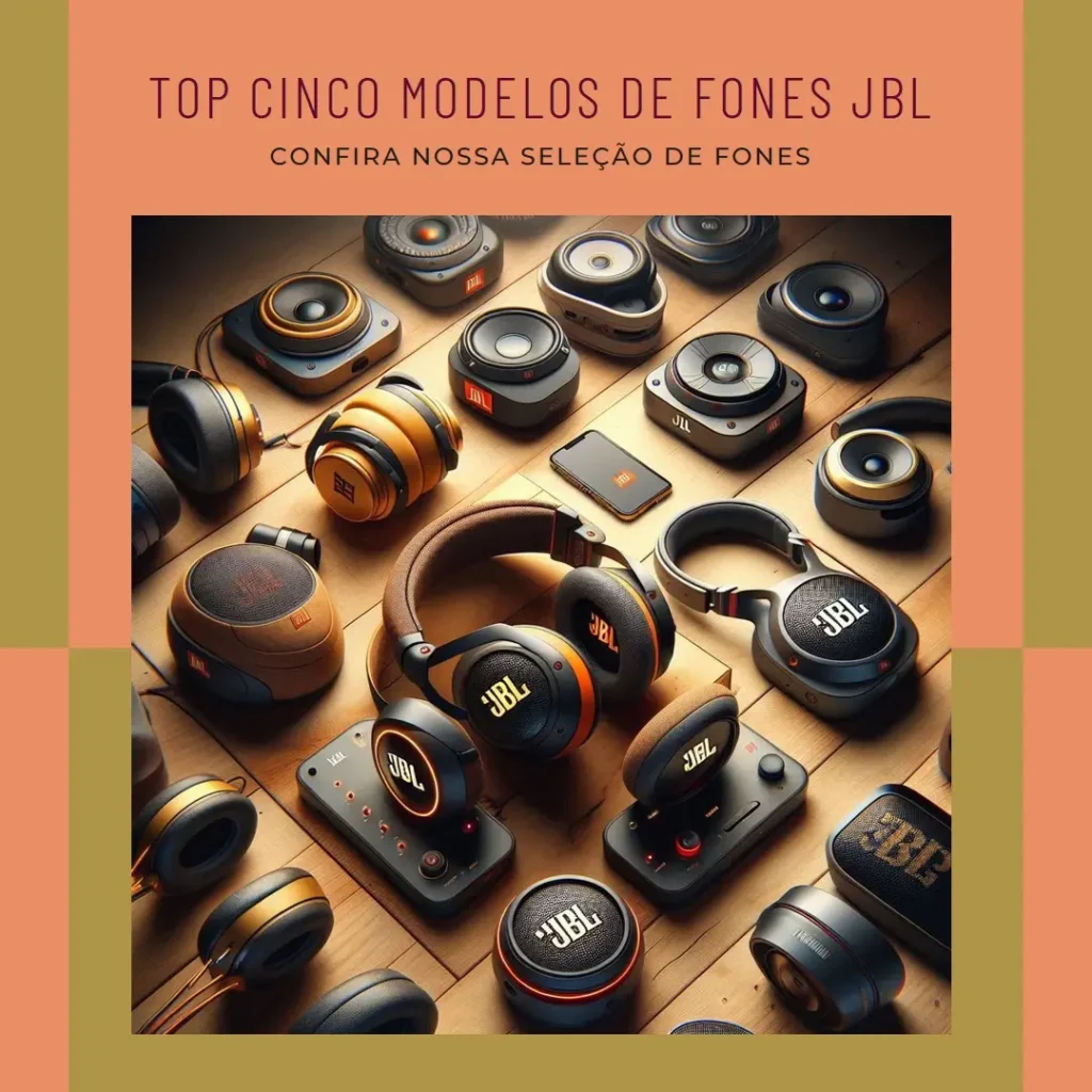 Top Cinco Modelos de fone de ouvido JBL quantum 50