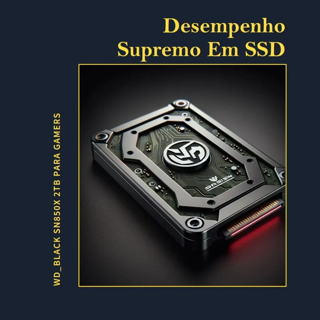 WD_BLACK SSD SN850x 2TB NVMe M.2 2280: Desempenho Supremo para Jogadores e Profissionais