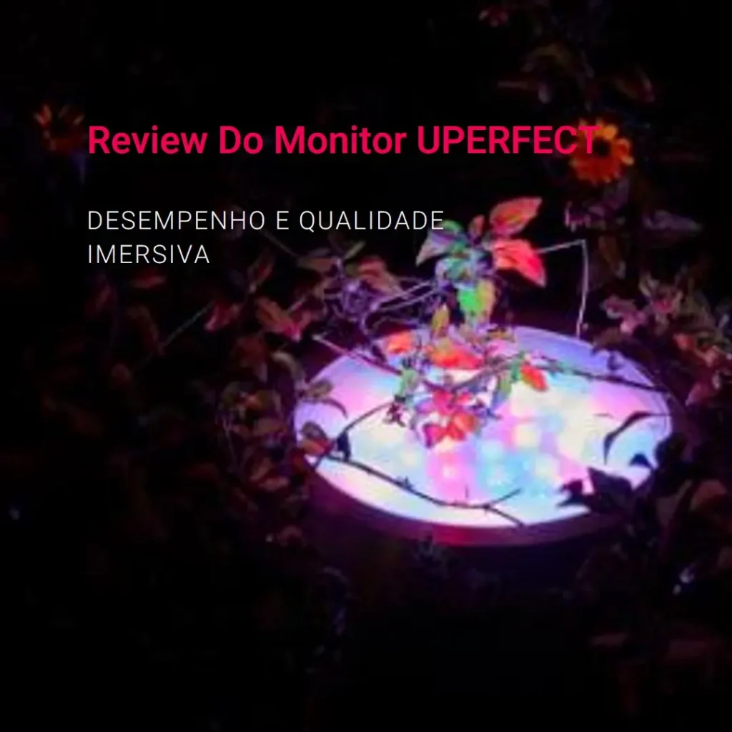 UPERFECT Monitor Portátil para Jogos 2K 120Hz: Desempenho e Qualidade Imersiva