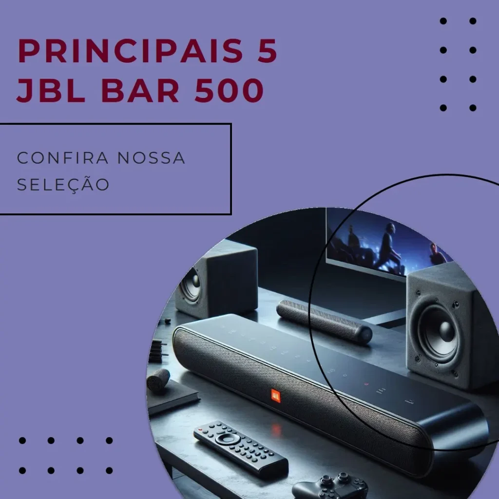 Principais 5 JBL bar 500 soundbar