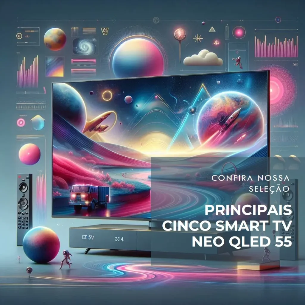 Principais Cinco smart TV NEO QLED 55