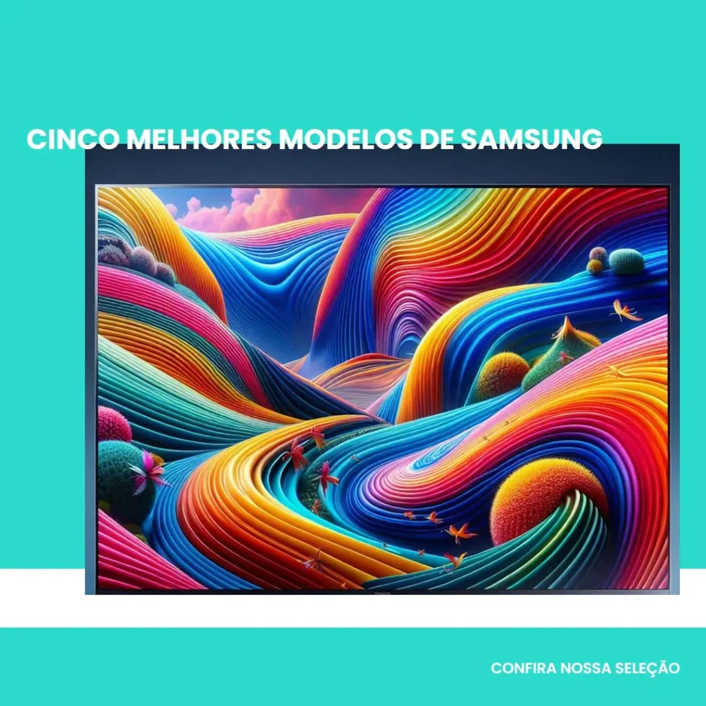 Cinco Melhores Modelos de  Samsung smart TV 55 QLED 4k