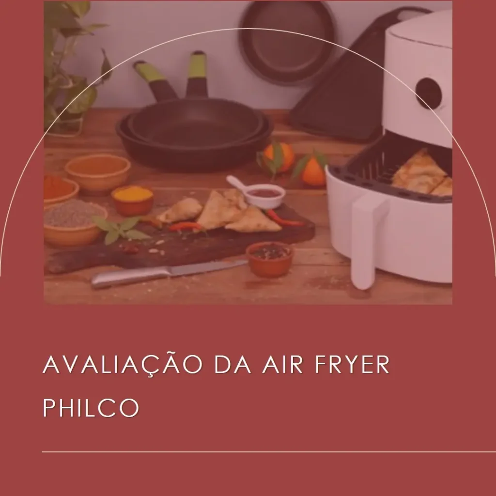 Fritadeira Air Fryer Philco PFR15PG Gourmet Black 4,4L 1500W