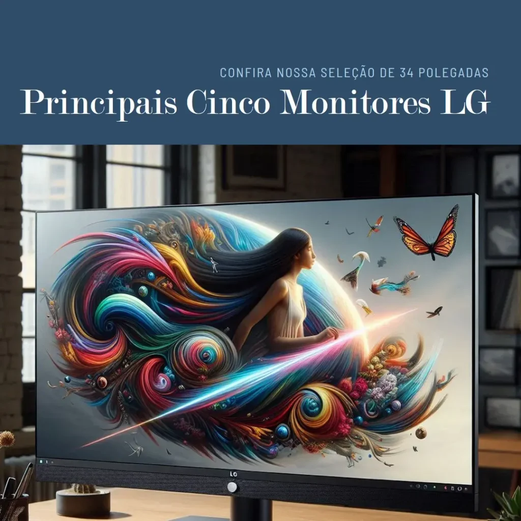 Principais Cinco monitor LG ultrawide 34 polegadas