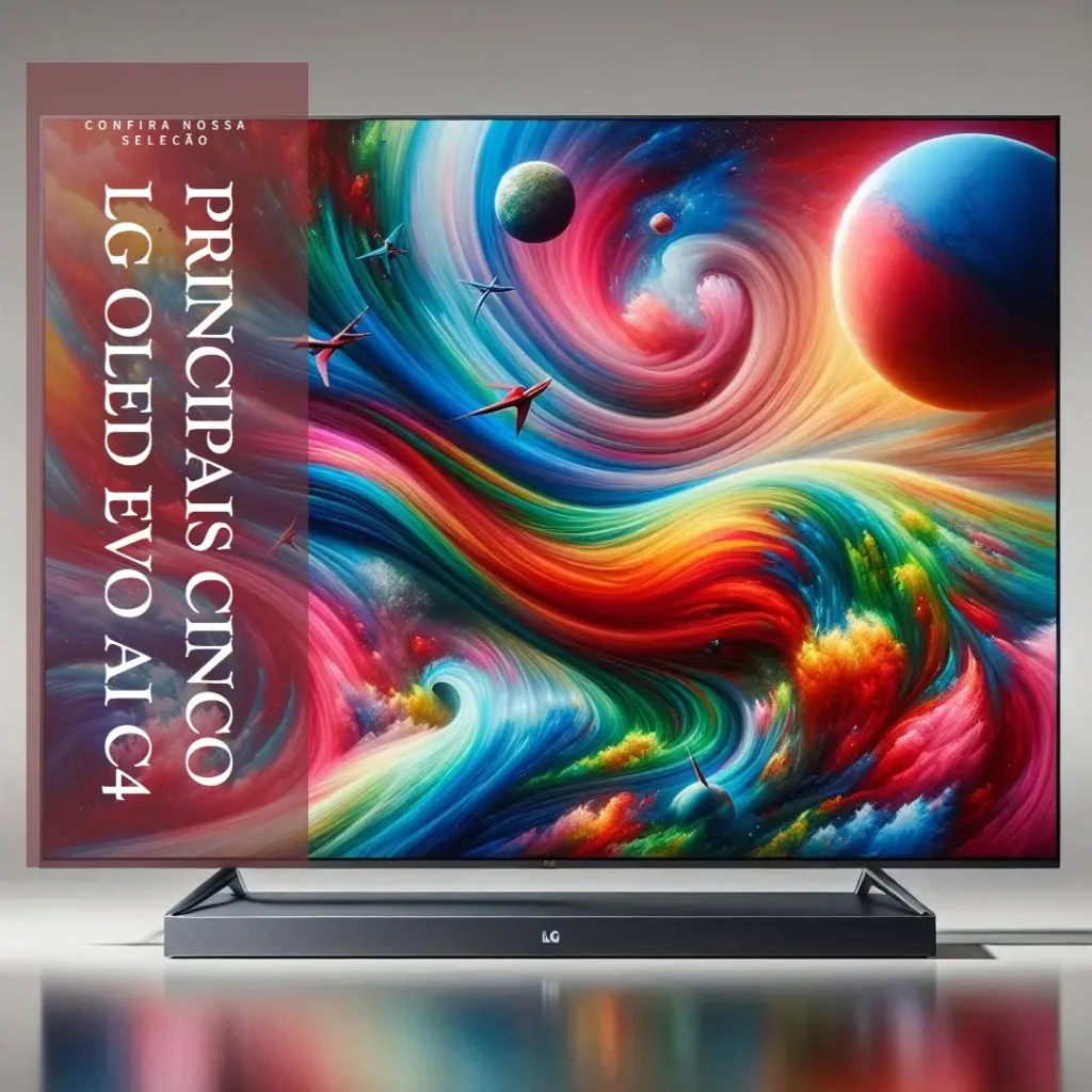 Principais Cinco LG OLED EVO AI c4