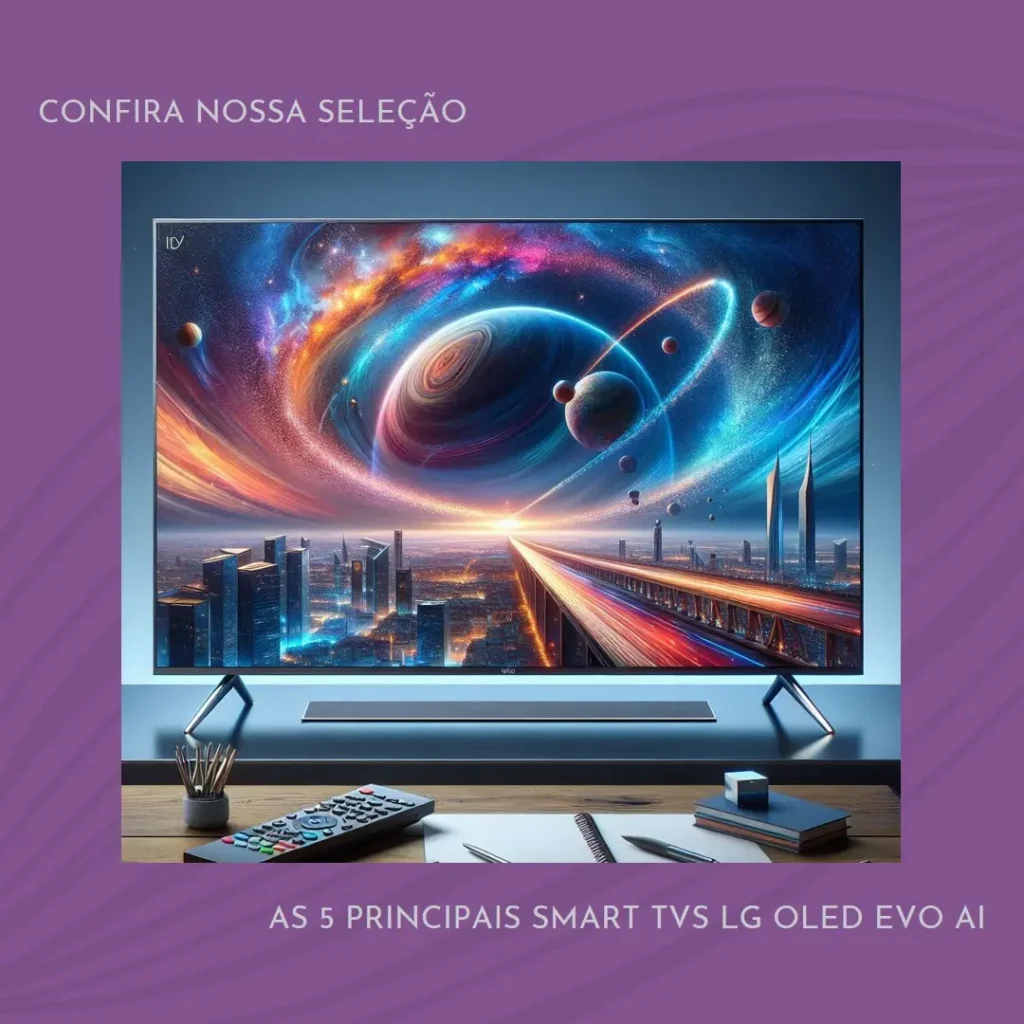 Top 5 smart TV LG OLED EVO AI c4 4k 55