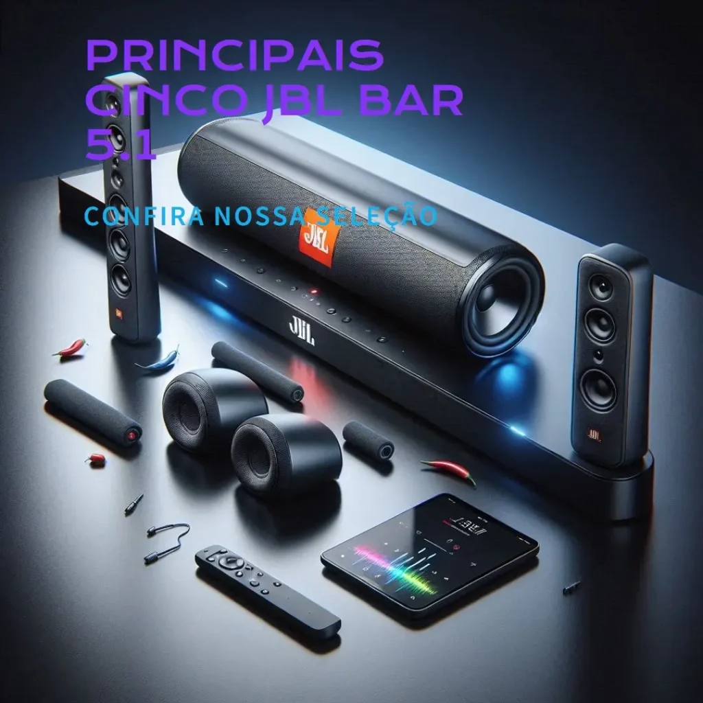 Principais Cinco JBL bar 5.1