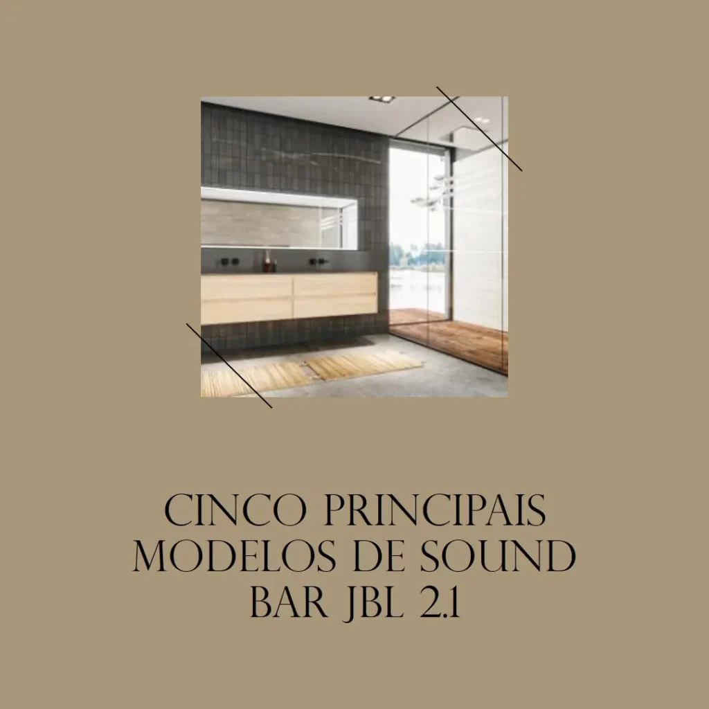 Cinco Principais Modelos de sound bar JBL 2.1
