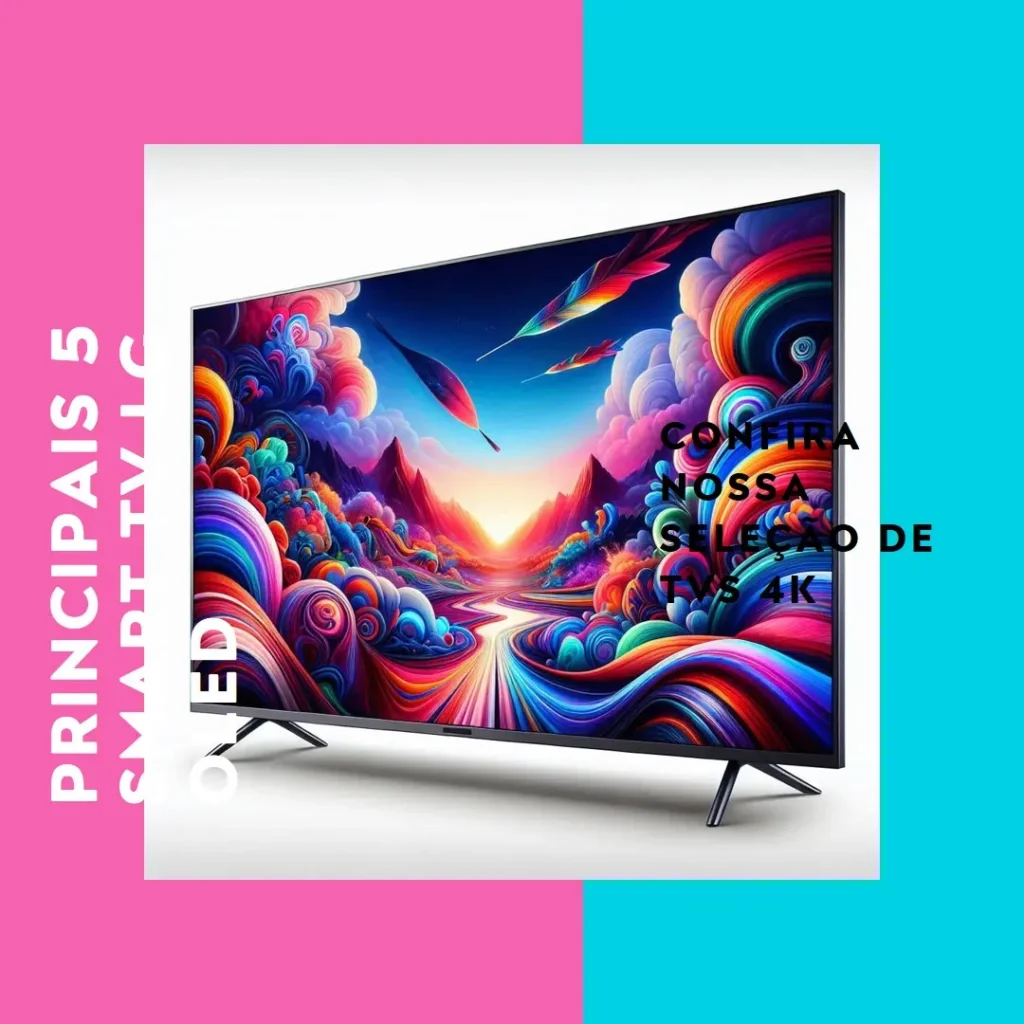 Principais 5 Smart TV LG OLED EVO AI C4 4K 48