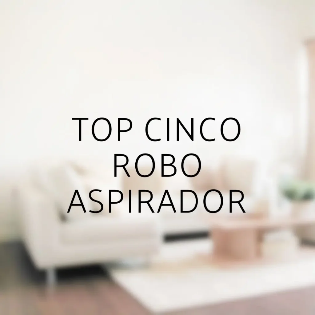 Top Cinco robo aspirador