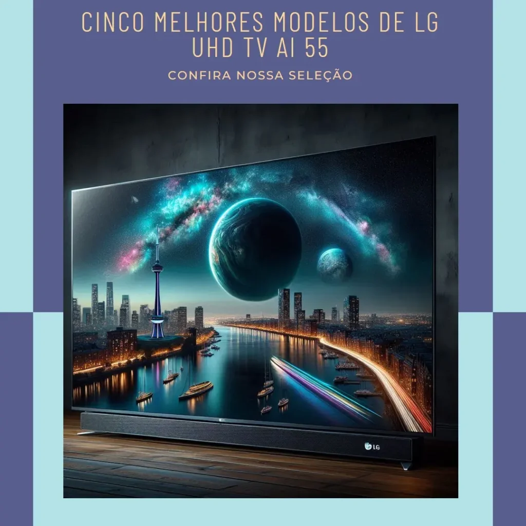Cinco Melhores Modelos de LG uhd TV AI 55