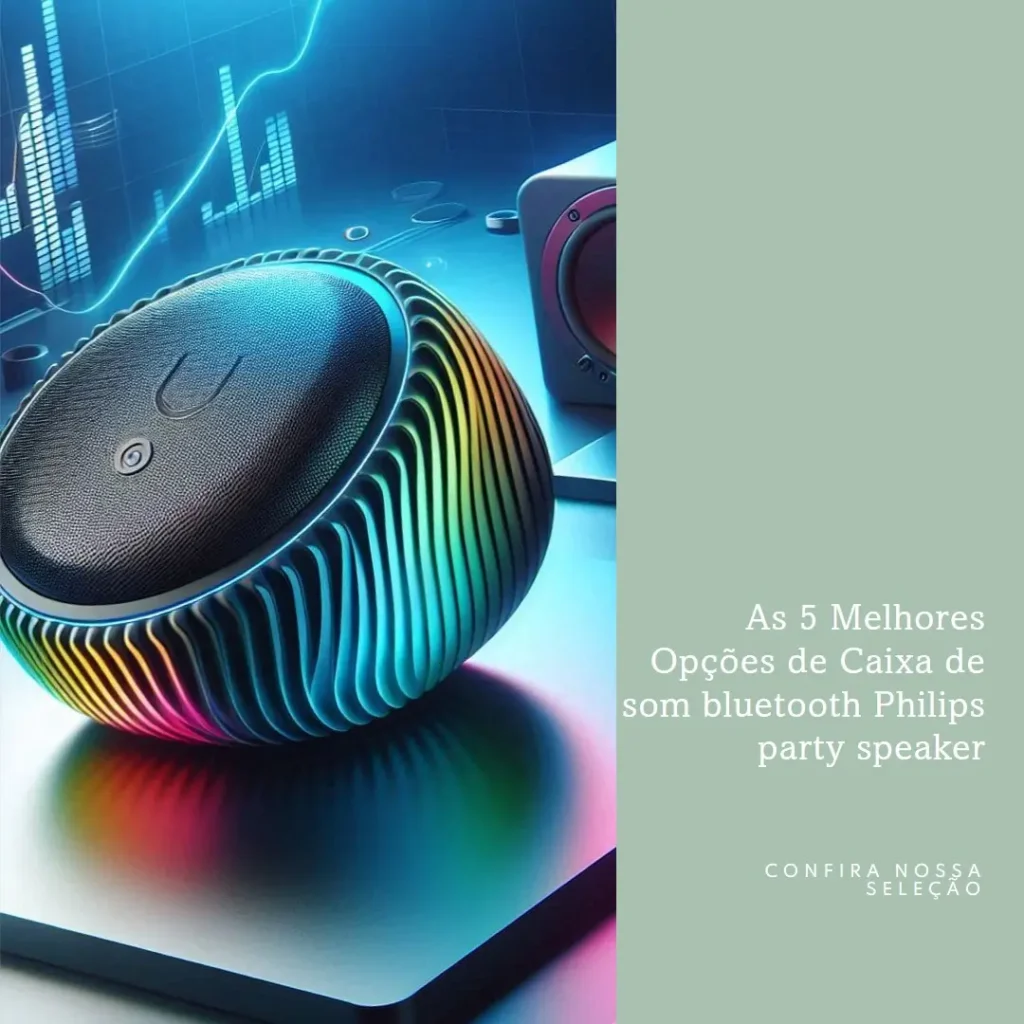 As 5 Melhores Opções de Caixa de som bluetooth Philips party speaker