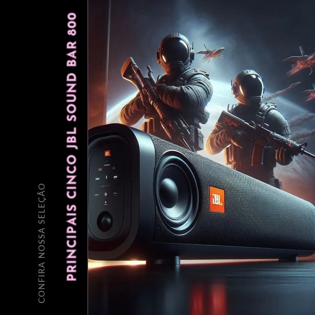 Principais Cinco JBL sound bar 800