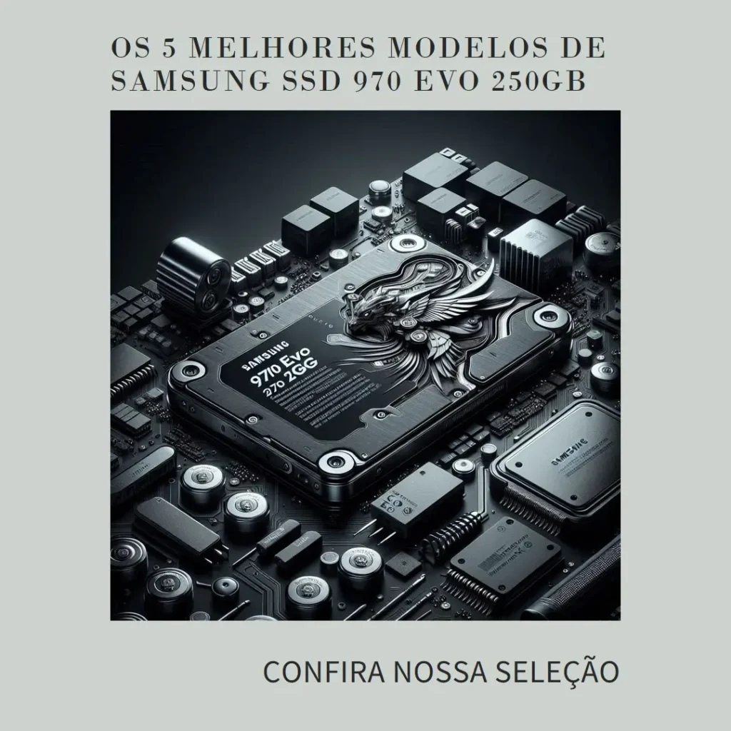 Os 5 Melhores Modelos de Samsung SSD 970 EVO 250gb