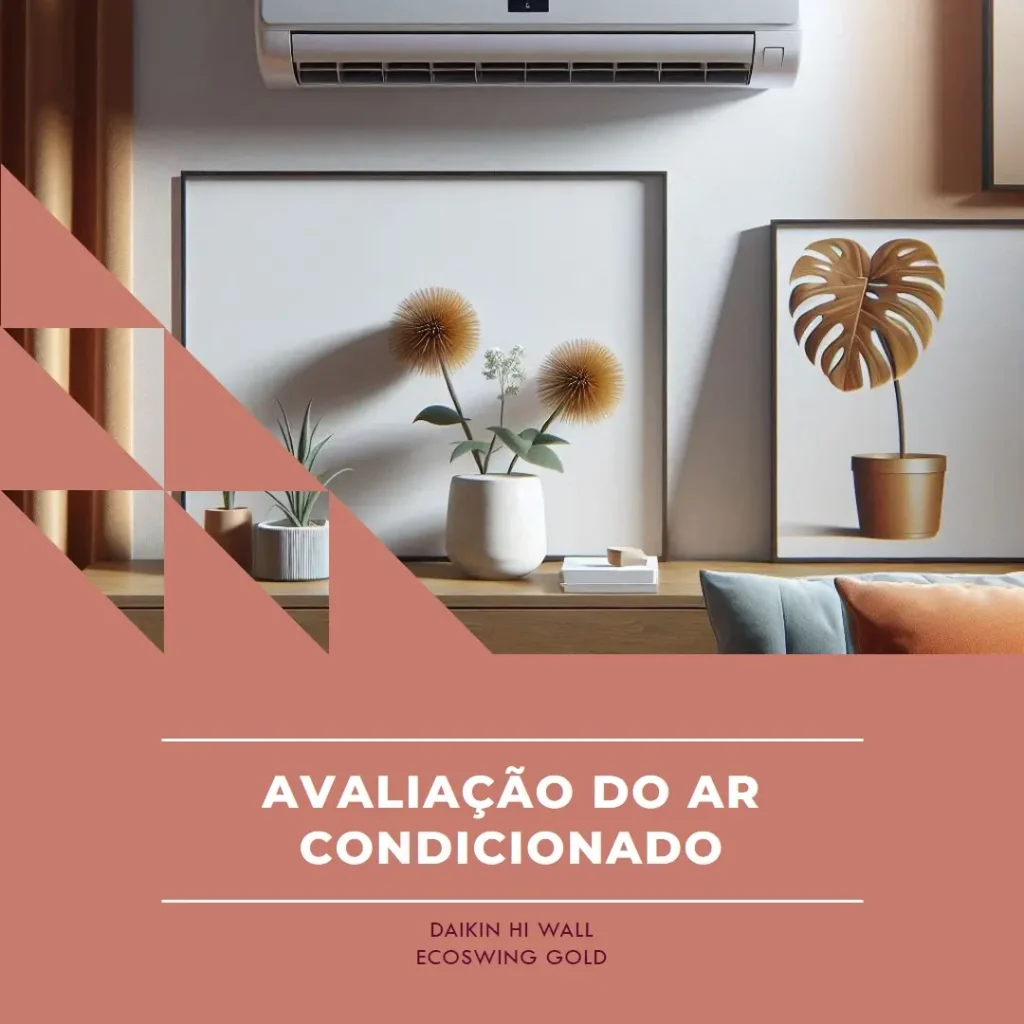 Ar Condicionado Split Daikin Hi Wall Ecoswing Gold R-32 Inverter 9.000 BTUs
