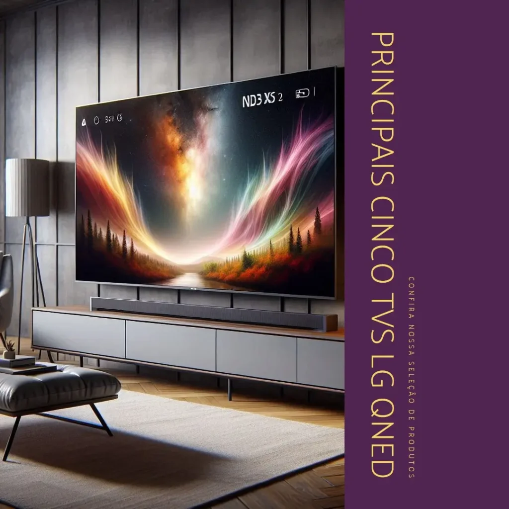 Principais Cinco TV LG QNED 65 polegadas