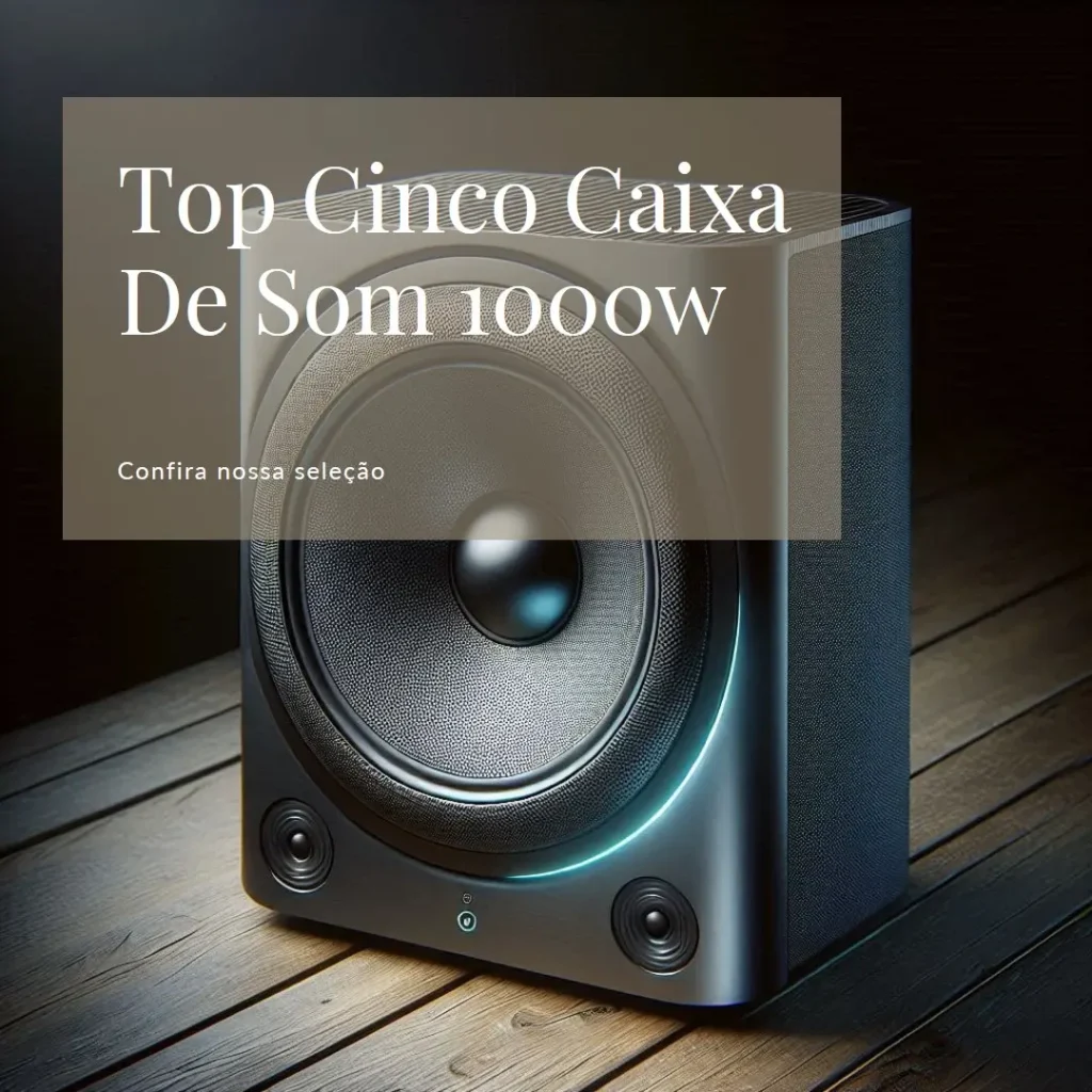 Top Cinco Caixa de som 1000w Mondial