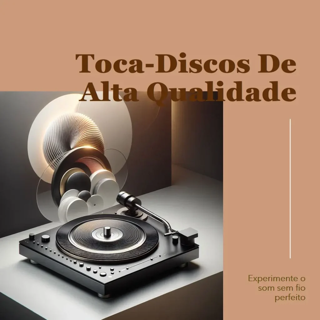 Toca-Discos Audio-Technica AT-LP60XBT-BK: Alta qualidade sonora sem fio